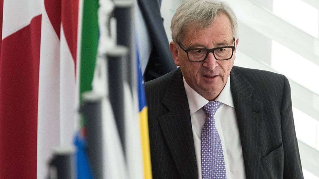Juncker macht Ankara keine Hoffnungen auf einen baldigen EU-Beitritt: «Die Verhandlungen mit der Türkei werden sich über viele Jahre hinziehen.»