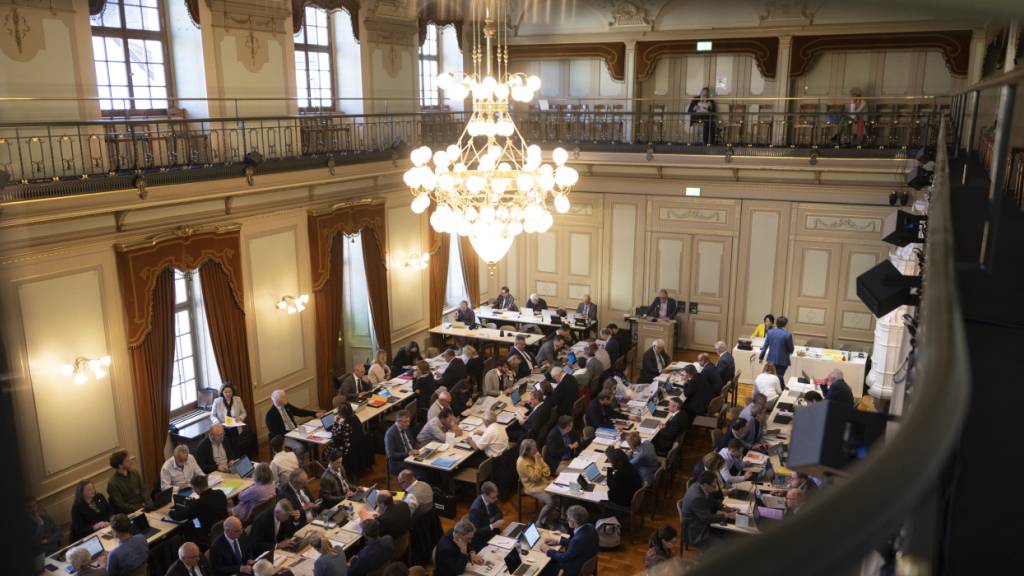 Der Grosse Rat des Kantons Thurgau soll künftig nach dem Doppelproporz nach Pukelsheim ermittelt werden. Im Bild eine Parlamentssitzung im Rathaus Frauenfeld. (Archivbild)