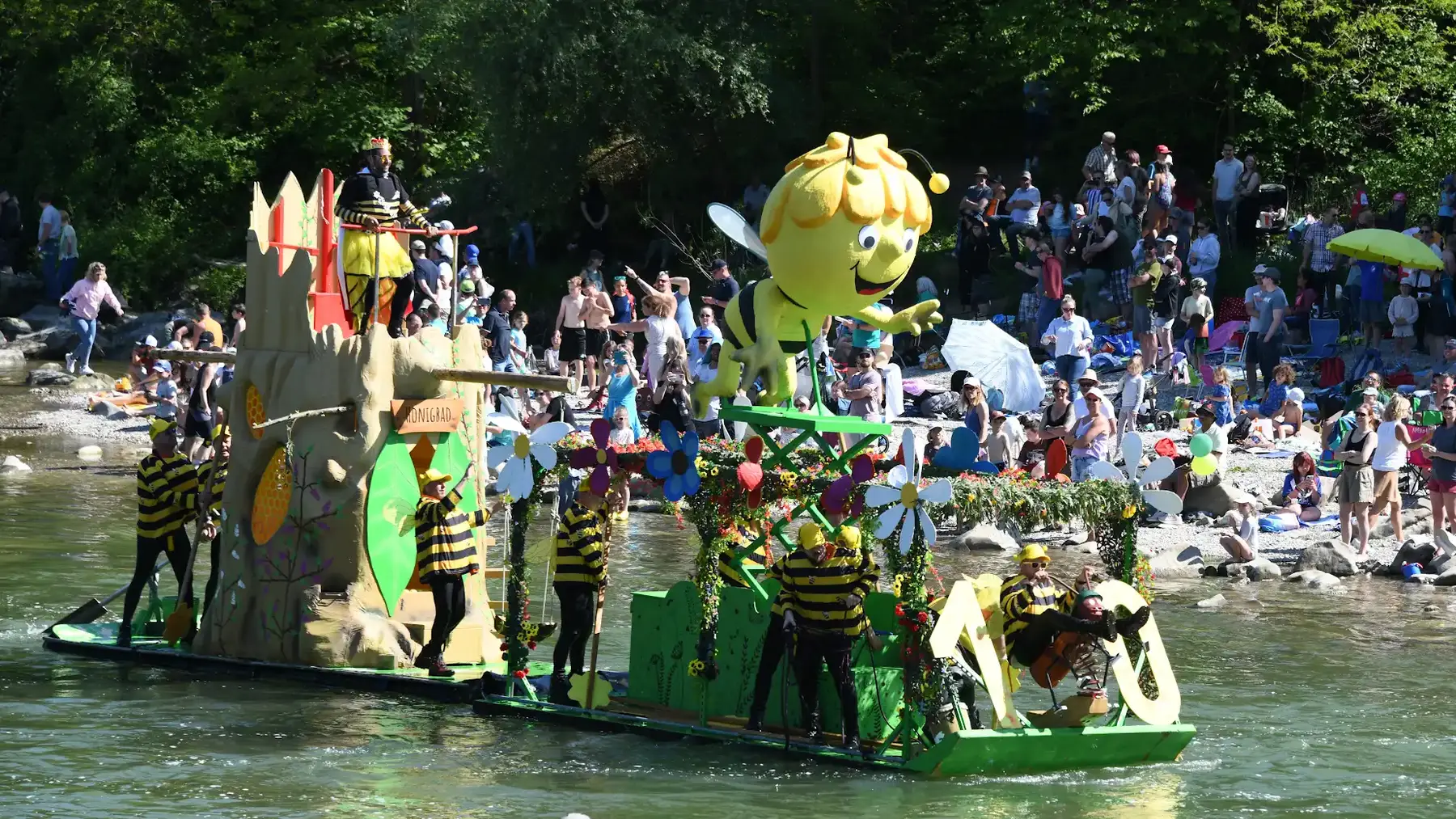 Rang 3 des 51. Flossrennen