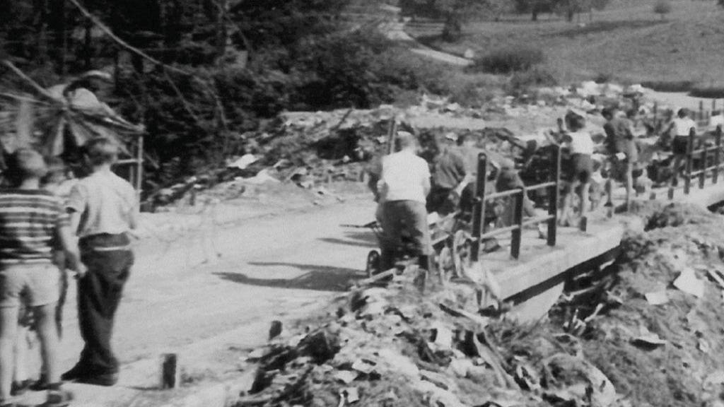 Im Chüelochtobel an der Küssnachter Talstrasse wurde von 1961 bis 1987 Abfall entsorgt. (Archivbild)