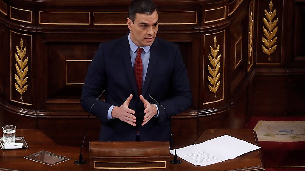 Spaniens Ministerpräsident Pedro Sánchez hat  seinem Kabinett einen Plan für die schrittweise Rückkehr zu einer «neuen Normalität» vorgelegt. (Archivbild)