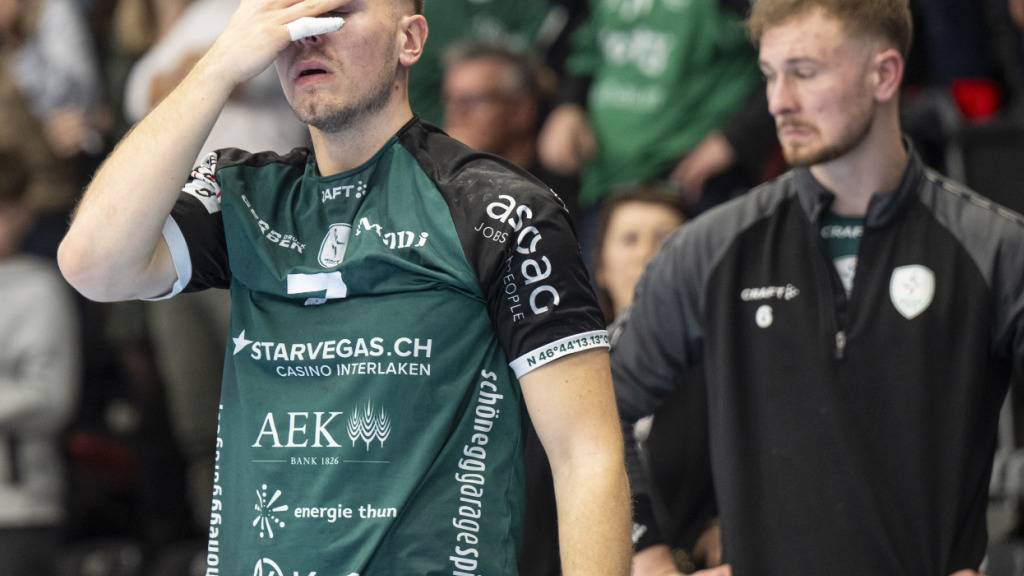 Enttäuschung bei Wacker Thun nach der Playoff-Niederlage gegen den BSV Bern