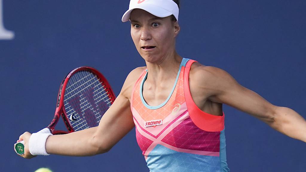 Viktorija Golubic erreichte nach einem Arbeitssieg gegen Vera Lapko die 2. Runde