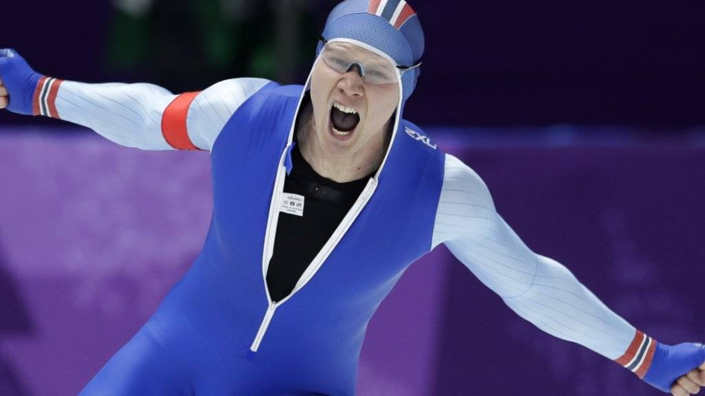 Der Norweger Havard Lorentzen sorgte mit seinem Triumph über 500 m für eine grosse Überraschung