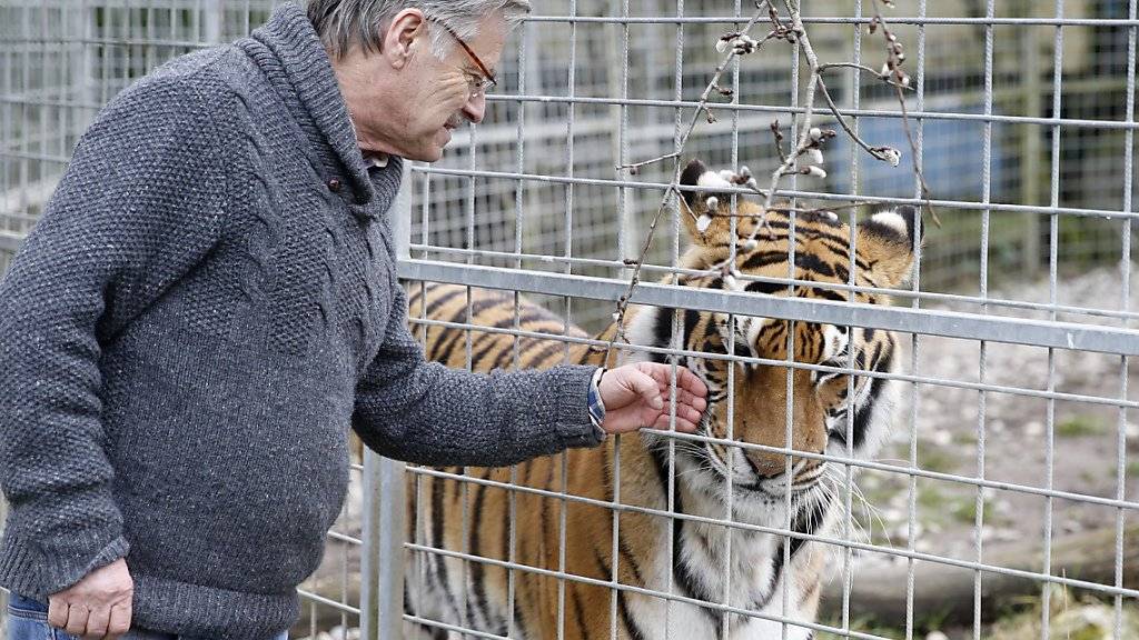 René Strickler kämpft seit Jahren um seinen Tierpark in Subingen, nun hat ihm das Bundesgericht eine Abfuhr erteilt. (Archivbild)