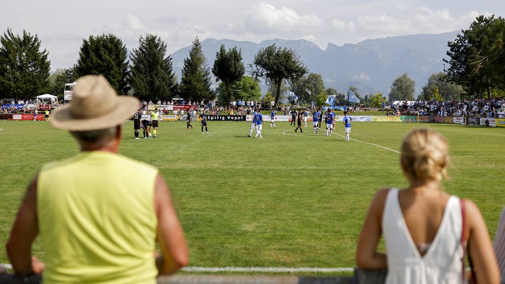 Rund 2600 Zuschauerinnen und Zuschauer folgten letzten Sonntag dem Spiel: FC Widnau gegen die Grasshoppers.