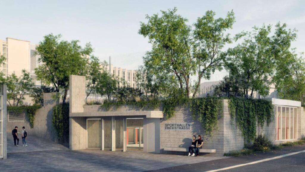 Sport statt Autos: Die Tiefgarage des Gymis Rämibühl soll zu einer Dreifachturnhalle umgebaut werden.