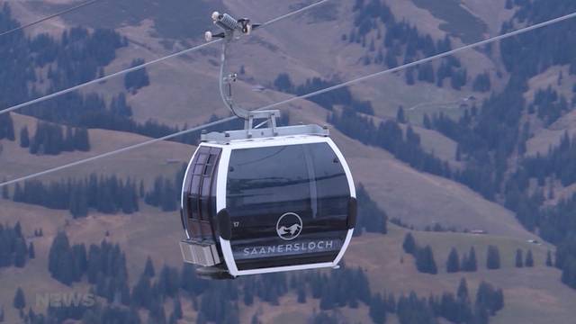 Neue Gondelbahn im Saanersloch