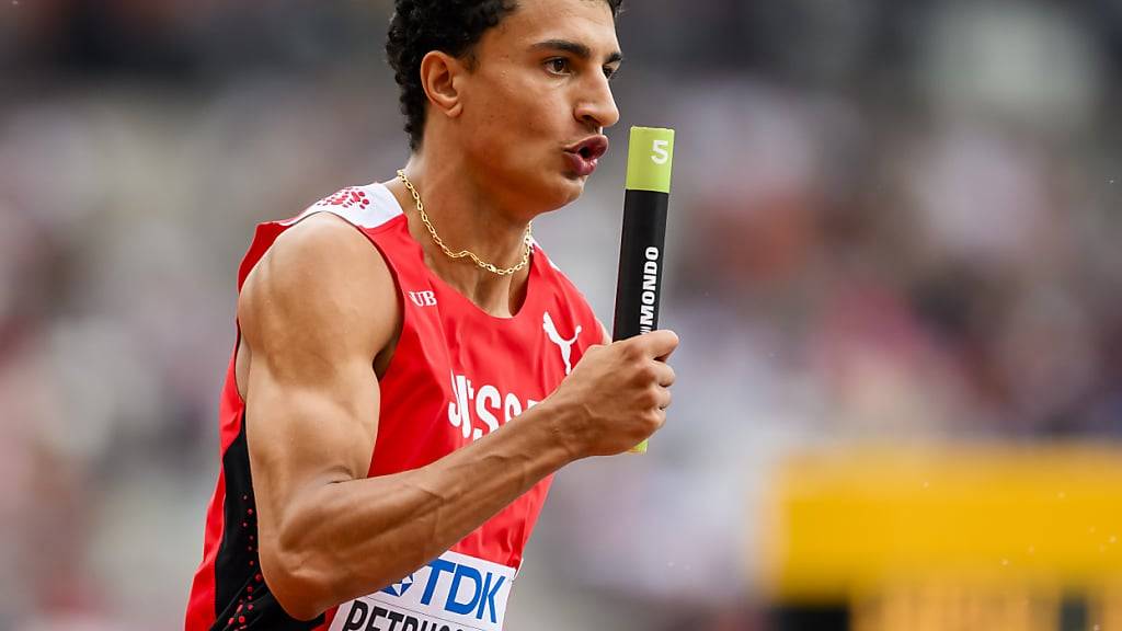 Ricky Petrucciani zeigt an der Staffel-WM im 4x400 m Mixed eine gute Leistung