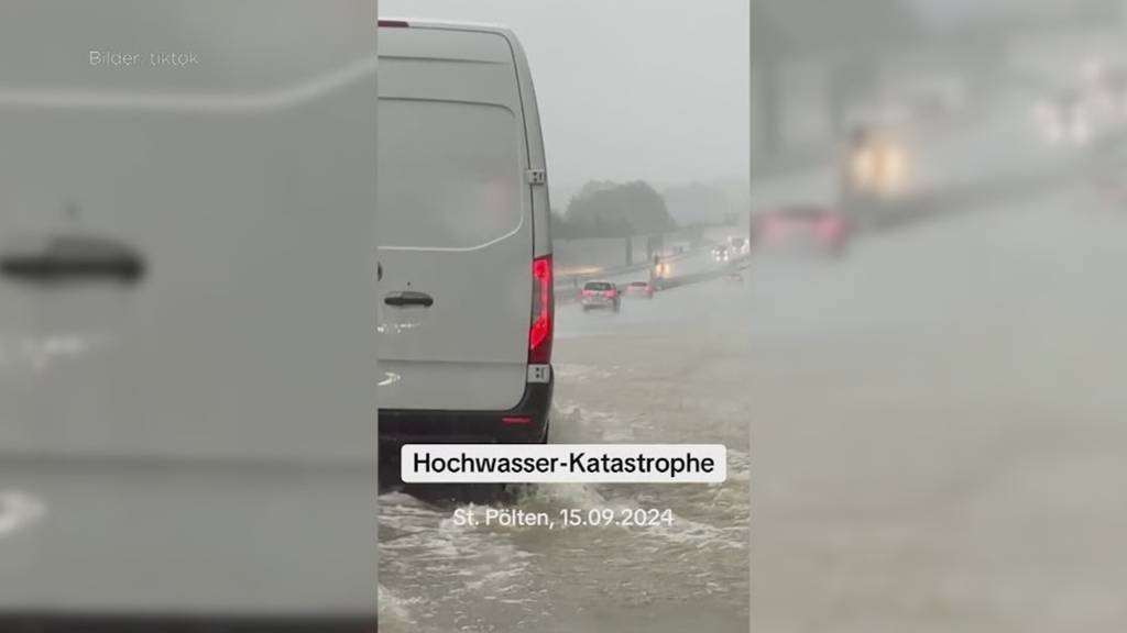 Hochwasser in Österreich und Polen