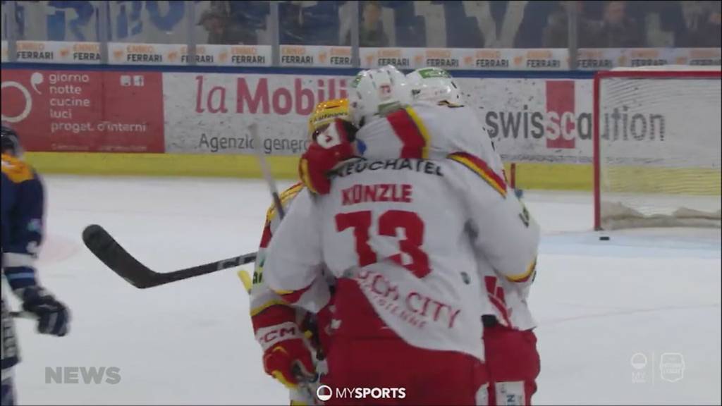 Der EHC Biel schafft es in die Playoffs: