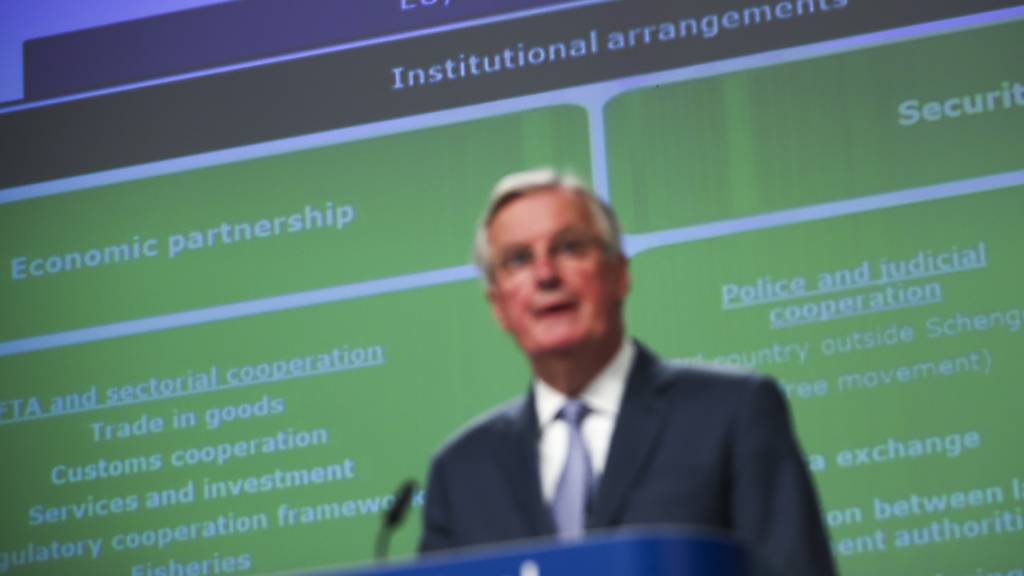 EU-Unterhändler Michel Barnier hat der britischen Regierung Bedingungen für ein ehrgeiziges Freihandelsabkommen nach dem Brexit angekündigt.