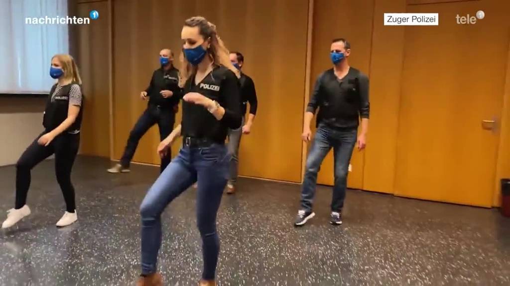 Zuger Polizei tanzt zu Jerusalema