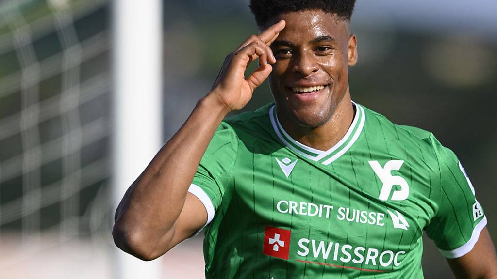 Kevin Carlos brachte Yverdon mit dem 1:0 auf die Siegerstrasse