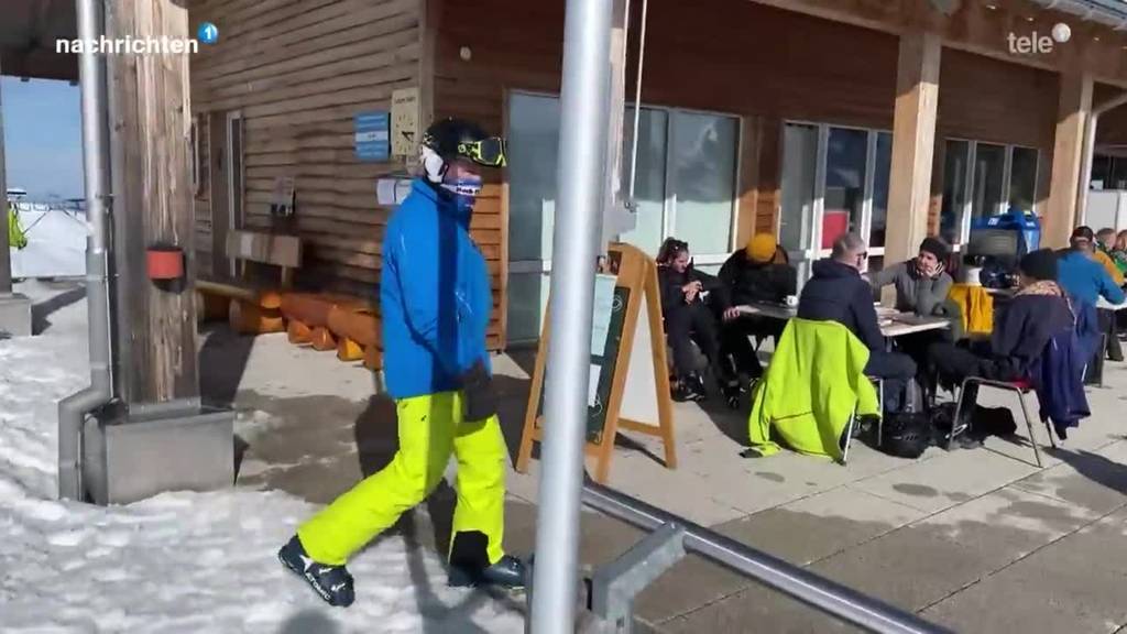 Offene Terassen in Schwyzer Skigebieten