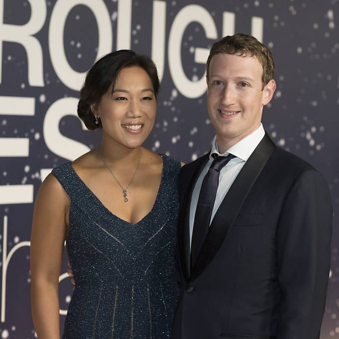 Facebook-Gründer Mark Zuckerberg und seine Frau kriegen Nachwuchs