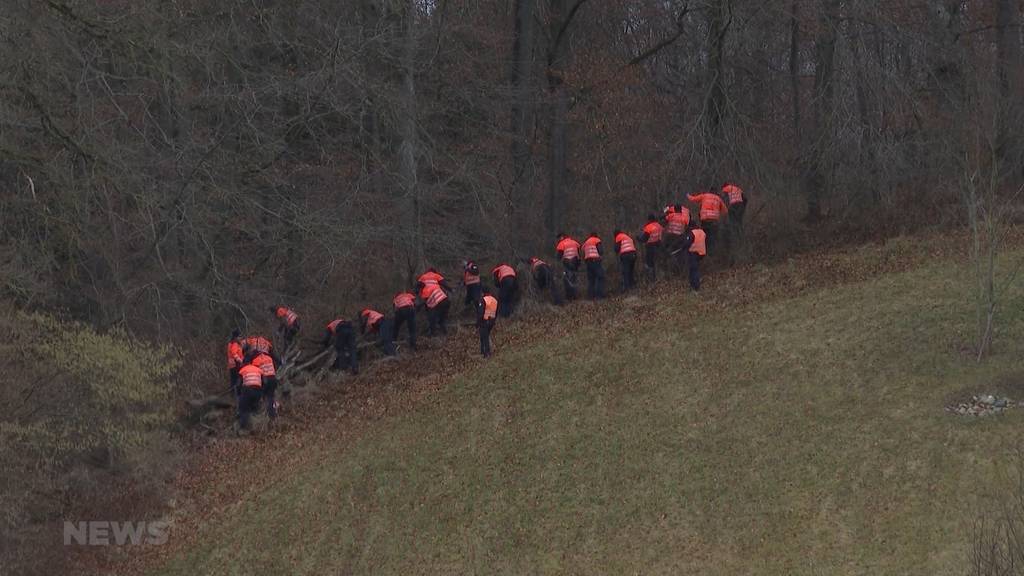 Zahlreiche Polizisten durchforsten Wald: 8-jähriges Mädchen tot im Könizbergwald aufgefunden