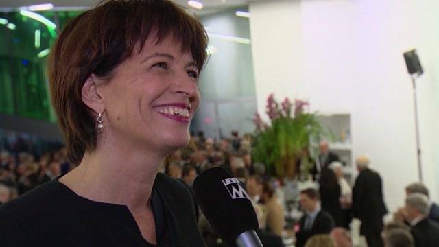 Wahlfeier-Marathon für Doris Leuthard