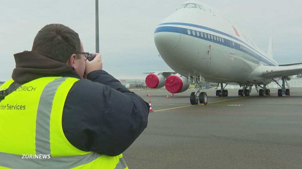 Während des WEFs wird der Flughafen Zürich zum Spotter-Mekka