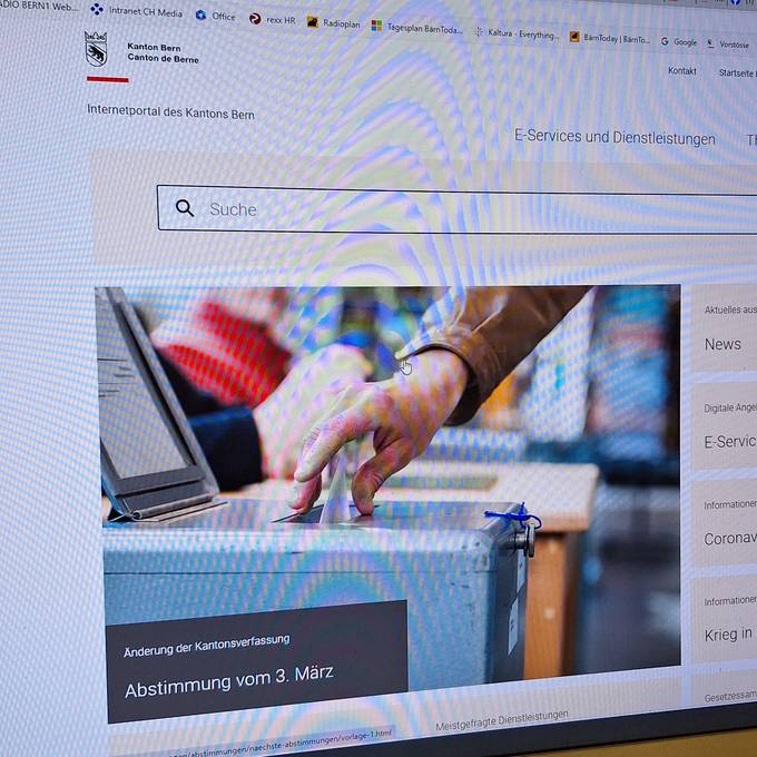 Webseite immer wieder offline: Kanton Bern kämpft mit Cyberangriffen