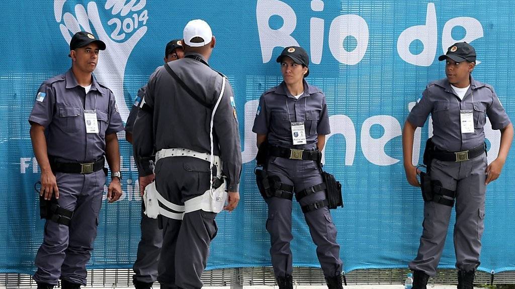 In Rio sollen doppelt so viele Sicherheitsleute im Einsatz stehen wie 2012 in London