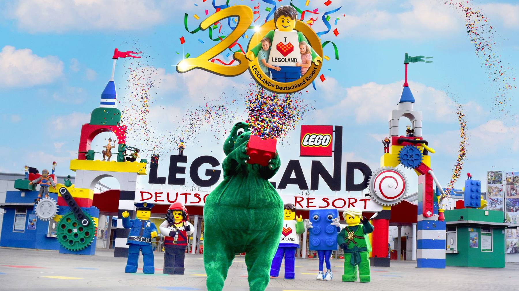 Jubiläum Legoland Deutschland