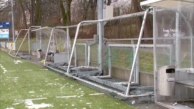 Vandalen wüten auf Sportplatz Heuried