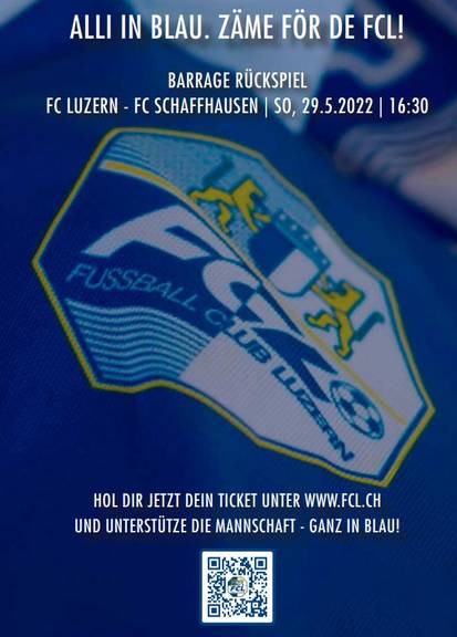 Tickethinweis FCL - Schaffhausen