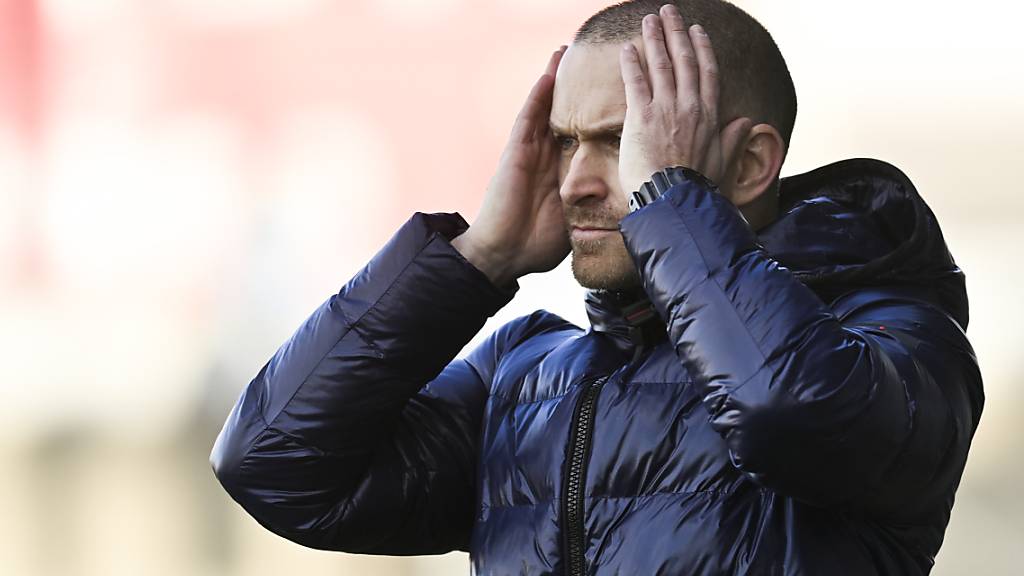 Vaduz' Cheftrainer Alessandro Mangiarratti ist in der Liga glücklos (Archivbild)