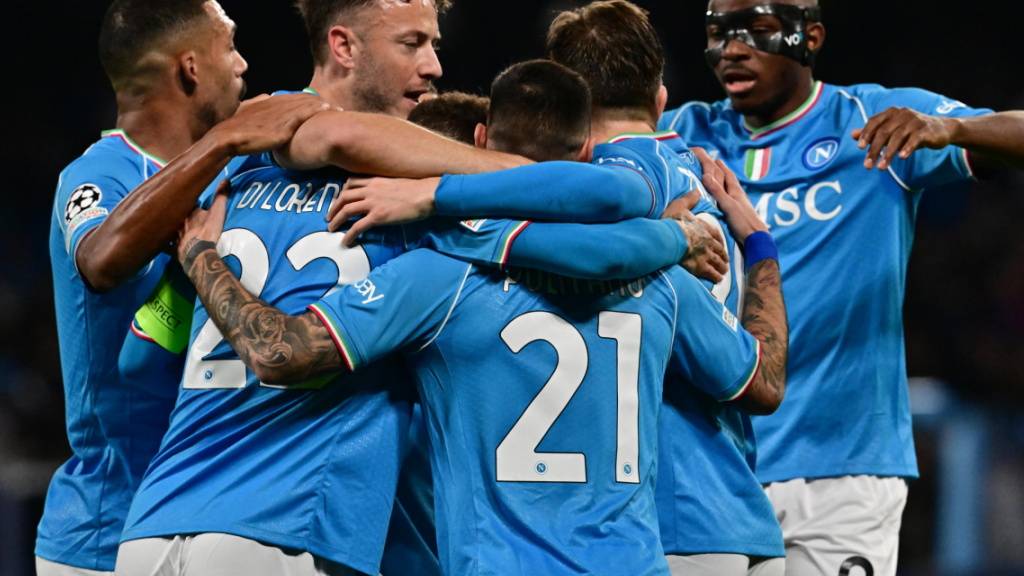 Napoli steht nach dem 2:0 über Braga in den Achtelfinals der Champions League
