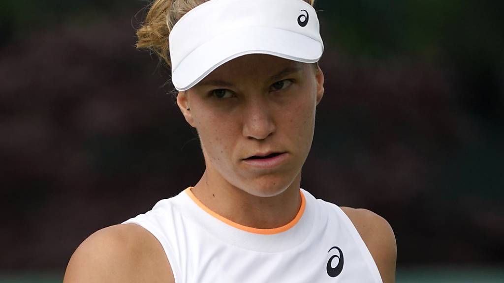 Konzentriert, selbstbewusst und erfolgreich: Viktorija Golubic in Wimbledon.