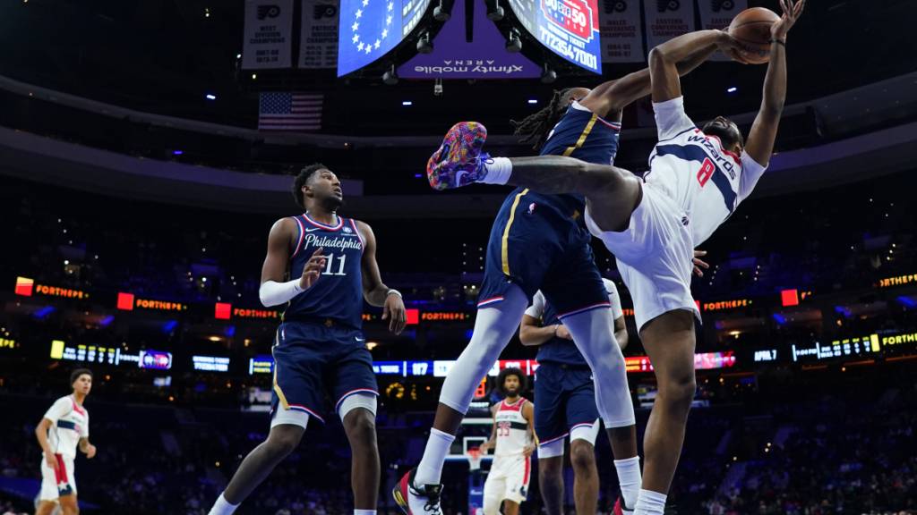 Die Washington Wizards verlieren gegen die Philadelphia 76ers