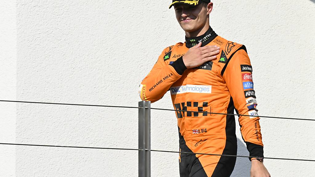 Lando Norris fährt am Sonntag zum vierten Mal vom besten Startplatz zu einem Grand Prix los