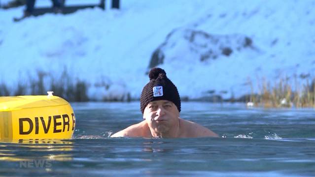 Blausee-Schwimmen für guten Zweck
