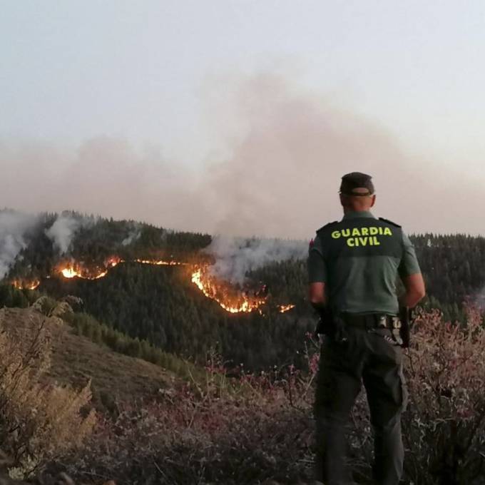Waldbrand auf Gran Canaria vorerst unter Kontrolle