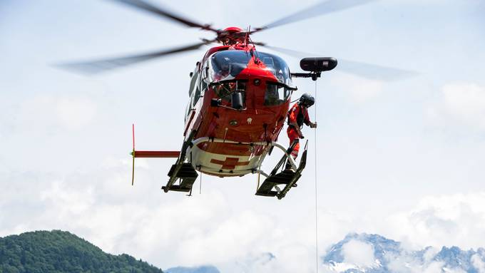 Rega-Helikopter an Pfingsten rund 130 Mal im Einsatz