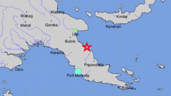 Erdbeben vor Papua-Neuguinea – Tsunami-Warnung aufgehoben