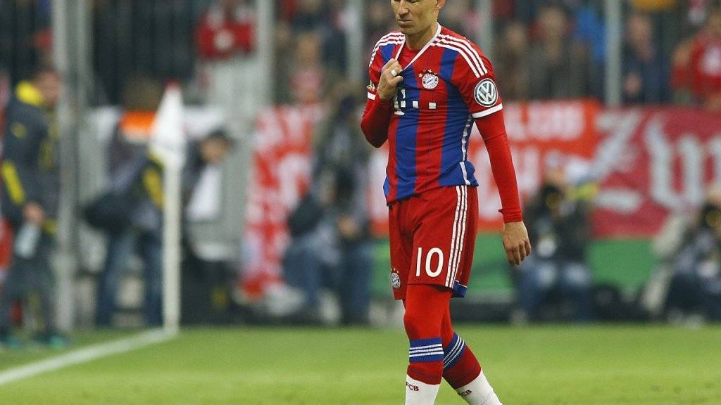 Fällt nach dem ersten Testspiel der Saison erneut mit einer Muskelverletzung im Adduktorenbereich aus: Bayern Münchens Arjen Robben