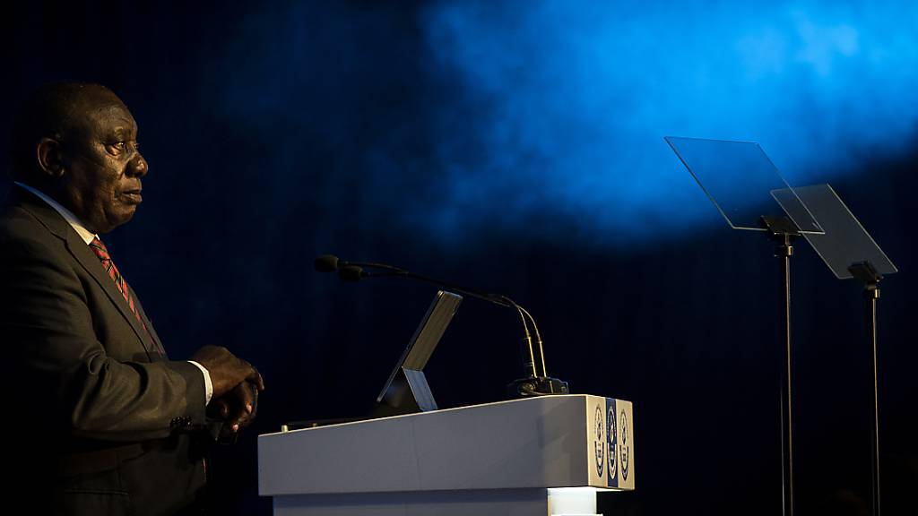 Der südafrikanische Präsident Cyril Ramaphosa. Foto: Shiraaz Mohamed/AP/dpa