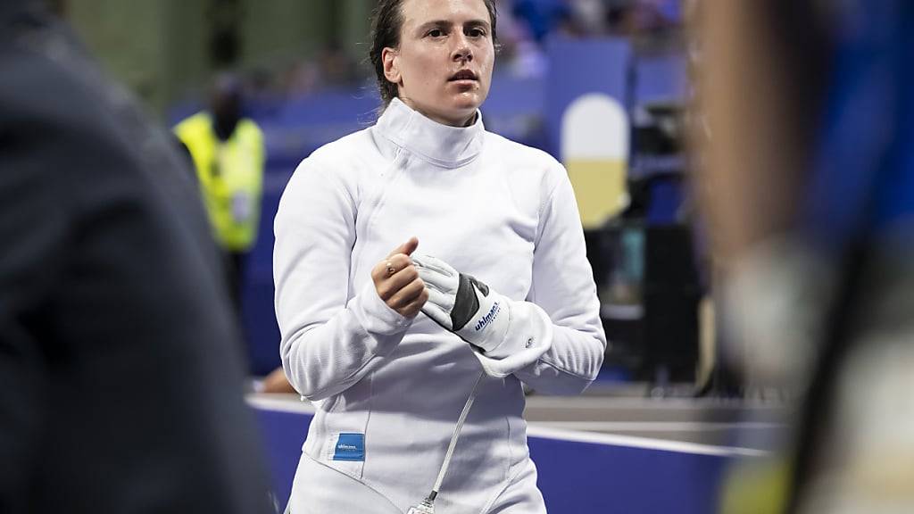 Für Pauline Brunner bedeuten im olympischen Degen-Wettkampf gleich die Sechzehntelfinals Endstation