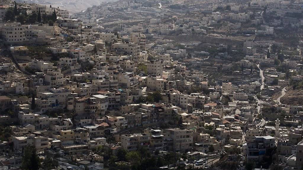 Blick auf Ost-Jerusalems Stadtteil Silwan (Archiv)
