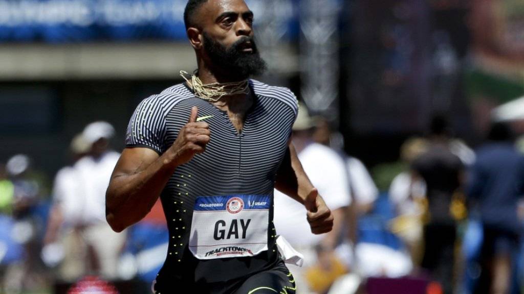 Tyson Gay darf nach Rio reisen
