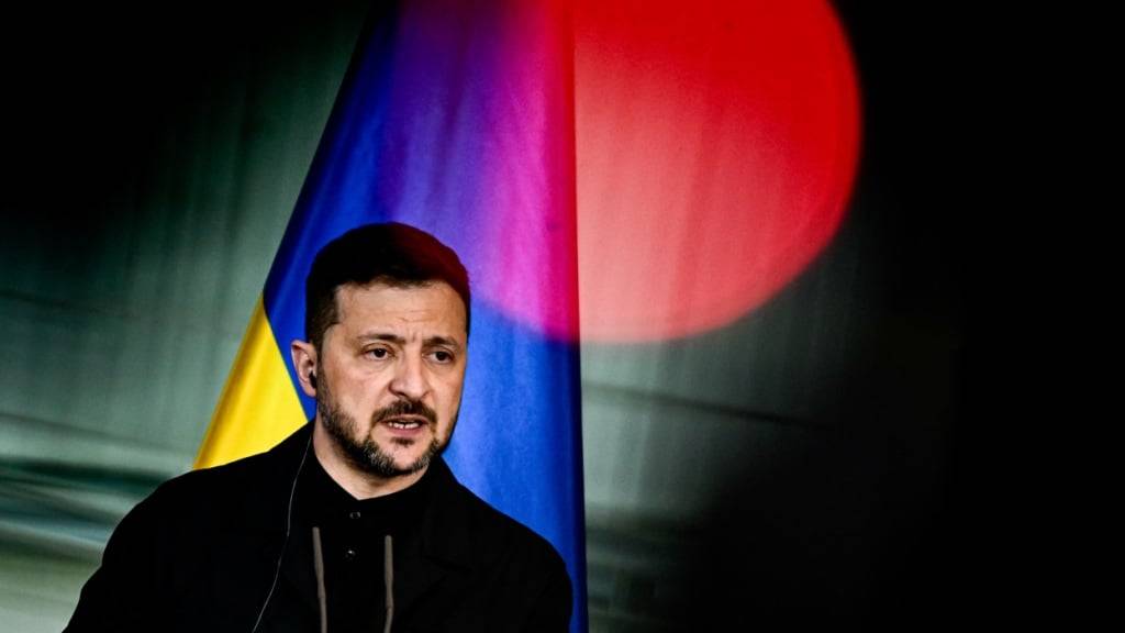 Der ukrainische Präsident Wolodymyr Selenskyj. Foto: Fabian Sommer/dpa