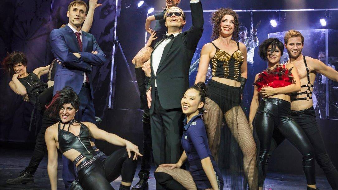 Eine grosse Bühnenshow erwartet einen bei «Falco - Das Musical»
