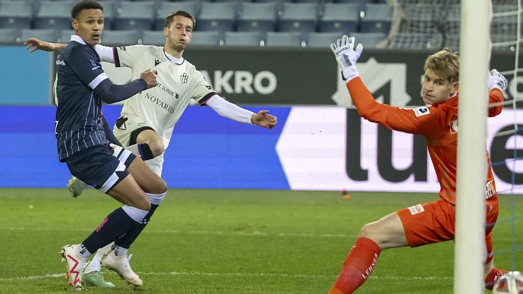 Basel gewinnt in Luzern dank dem Treffer von Jonathan Dubasin 1:0