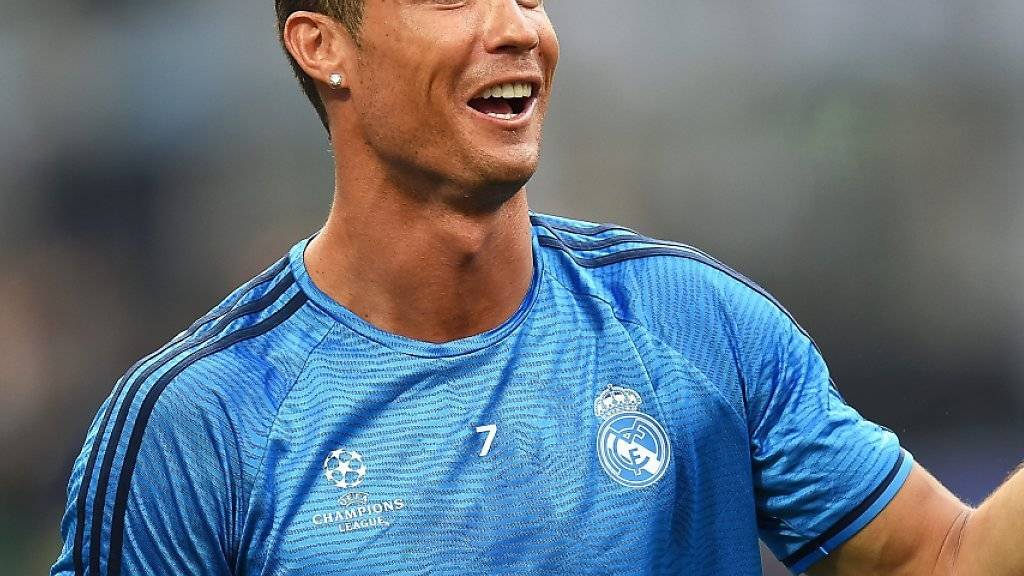 Reals Superstar Cristiano Ronaldo ist rechtzeitig für den Champions-League-Final gegen Atletico Madrid fit