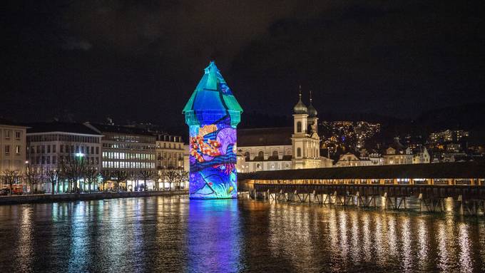 Vorschau: So bunt leuchtet das Lichtfestival Luzern