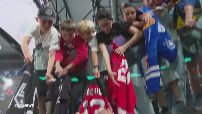Eishockey-Spektakel: Zehntausend Fans kamen für NHL-Stars um Kevin Fiala