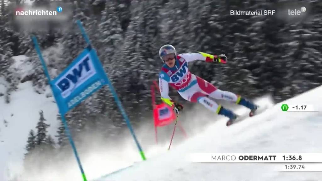 Ski-Riesenslalom der Herren in Adelboden