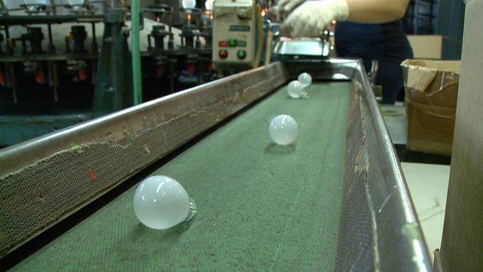 Lichterlöschen für die letzte Glühbirnenfabrik der Schweiz